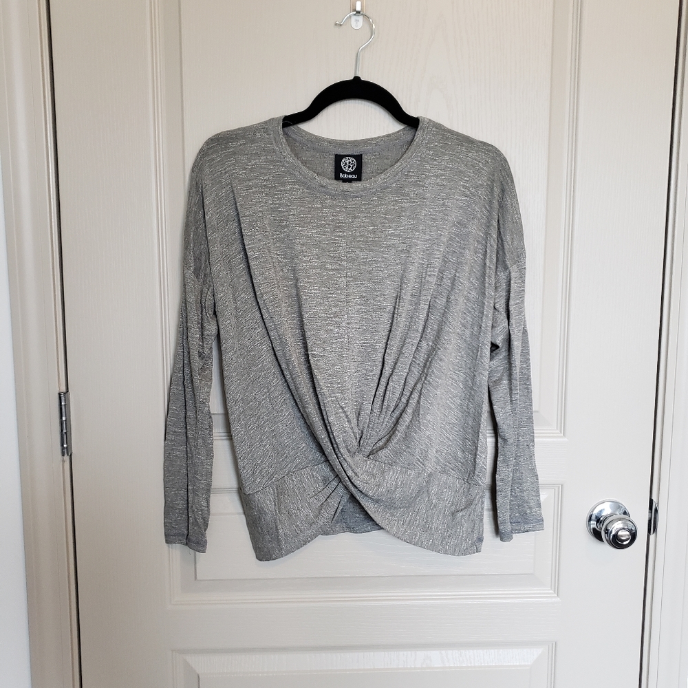 Green Knot Front Top | Size Small
